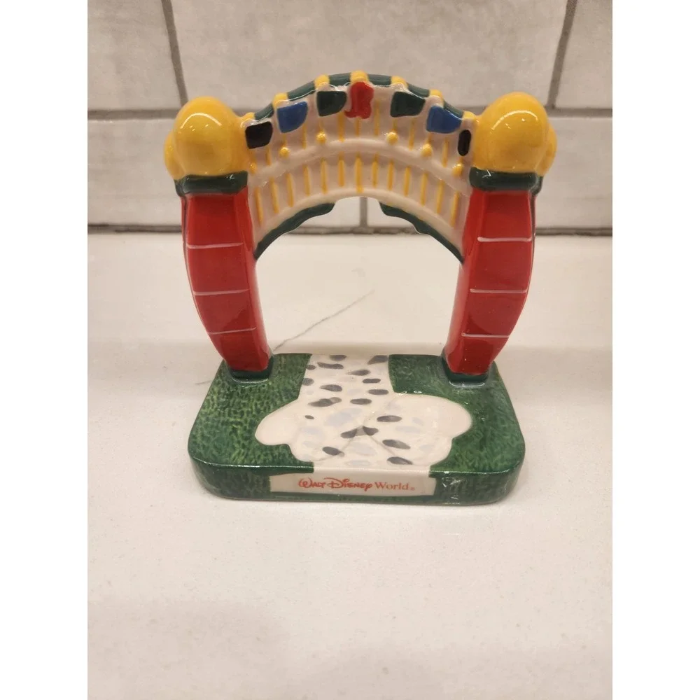 Disney Parks Mickey & Minnie Mouse Salt & Pepper Shakers Arch Stand Replacement‎